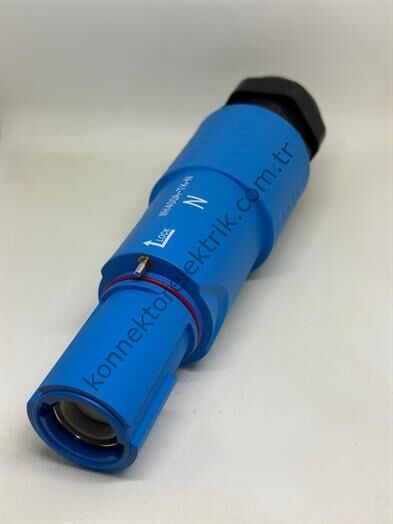 WEIPU WH400A-TK-N-120 1 Pin IP67 400A Kablo Tipi Dişi Powerlock Su Geçirmez Konnektör