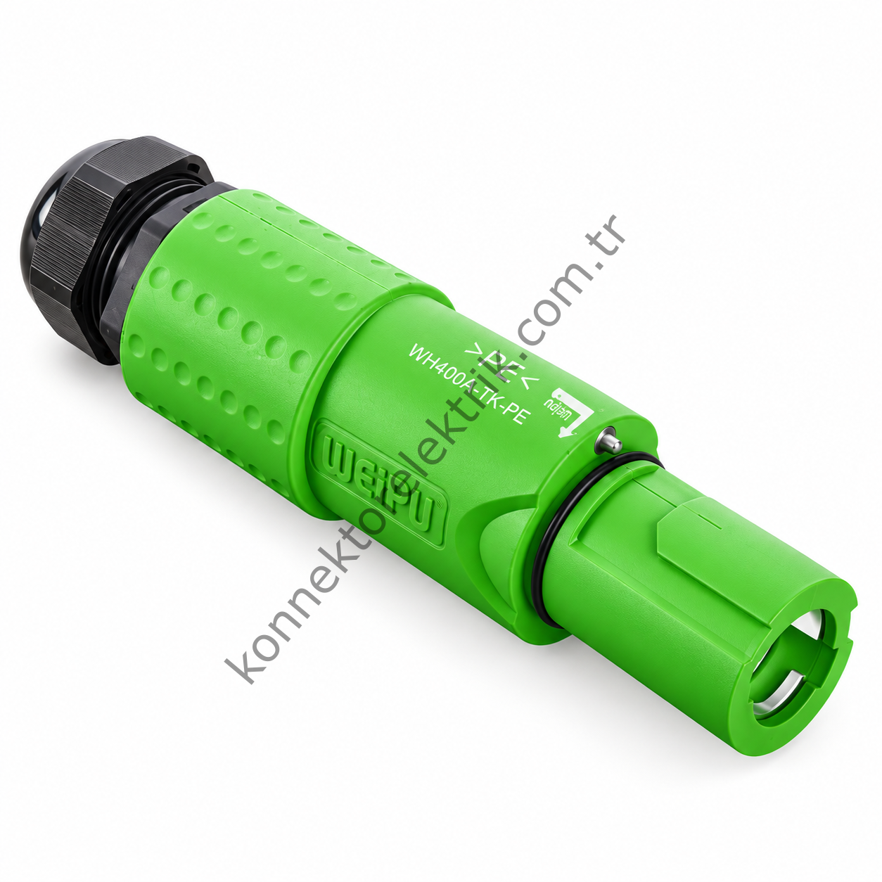 WEIPU WH400A-TK-PE-120 1 Pin IP67 400A Kablo Tipi Dişi Powerlock Su Geçirmez Konnektör