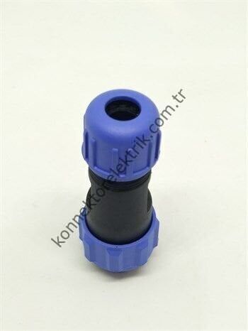 WEIPU SP1310/P5 5 Pin IP68 Plastik Kasa Kablo Tipi Erkek Su Geçirmez Konnektör