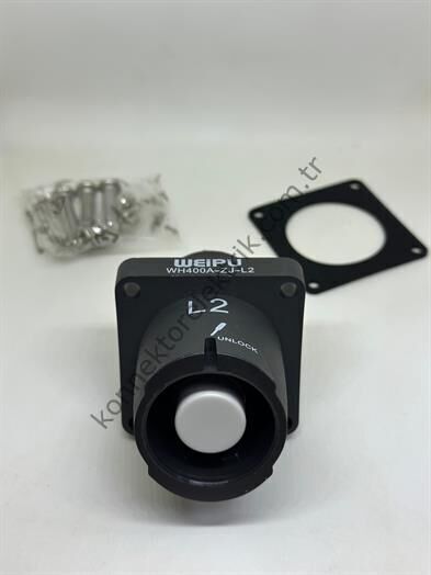 WH400A-ZJ-L2-M12 Panel Tipi Erkek Konnektör