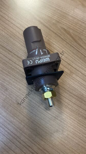 WEIPU WH400A-ZK-L1-M12 1 Pin IP67 400A Panel Tipi Dişi Powerlock Konnektör