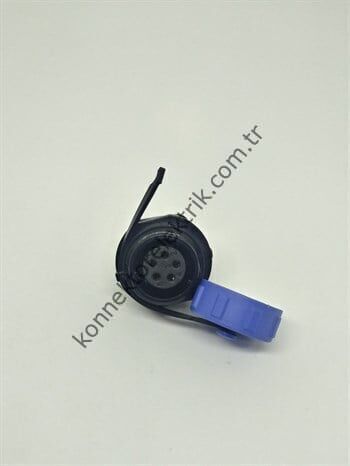 WEIPU SP1312/S5 5 Pin IP68 Plastik Kasa Panel Tipi Dişi Su Geçirmez Konnektör