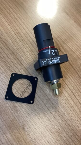 WEIPU WH400A-ZK-L2-M12 1 Pin IP67 400A Panel Tipi Dişi Powerlock Su Geçirmez Konnektör