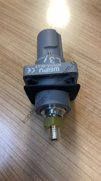 WEIPU WH400A-ZK-L3-M12 1 Pin IP67 400A Panel Tipi Dişi Powerlock Su Geçirmez Konnektör