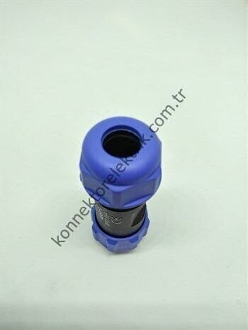 WEIPU SP1310/S6 6 Pin IP68 Plastik Kasa Kablo Tipi Dişi Su Geçirmez Konnektör