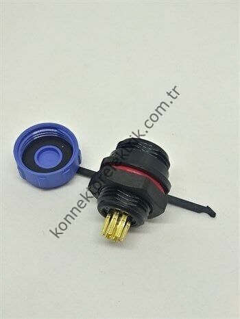 SP1312/P9 IP68 Plastik Panel Tipi Konnektör