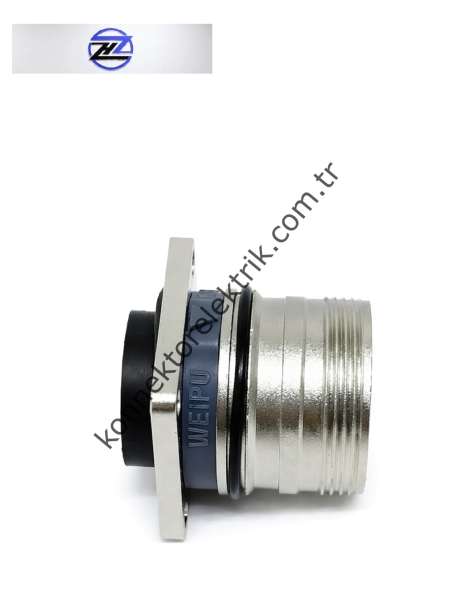 HZ CONNECTORS M23 19 Pin (16+3) Metal Kasa Panel Tipi Erkek Endüstriyel Konnektör