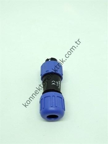 WEIPU SP1110/P3 3 Pin IP68 Plastik Kasa Kablo Tipi Erkek Su Geçirmez Konnektör
