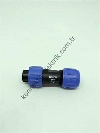 WEIPU SP1110/P3 3 Pin IP68 Plastik Kasa Kablo Tipi Erkek Su Geçirmez Konnektör