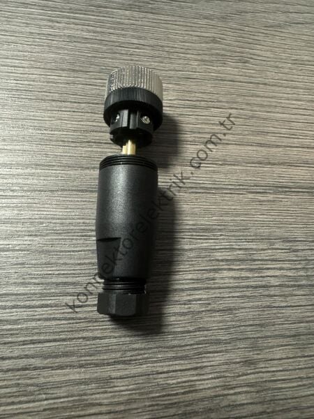 RENHOTEC M12 5 Pin Plastik Kasa Kablo Tipi Dişi Endüstriyel Konnektör