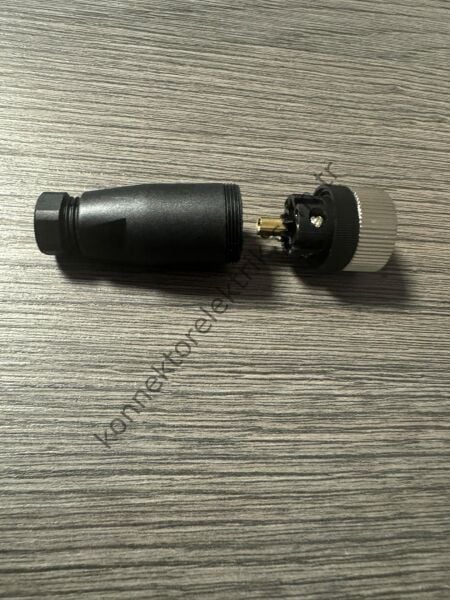 RENHOTEC M12 5 Pin Plastik Kasa Kablo Tipi Dişi Endüstriyel Konnektör