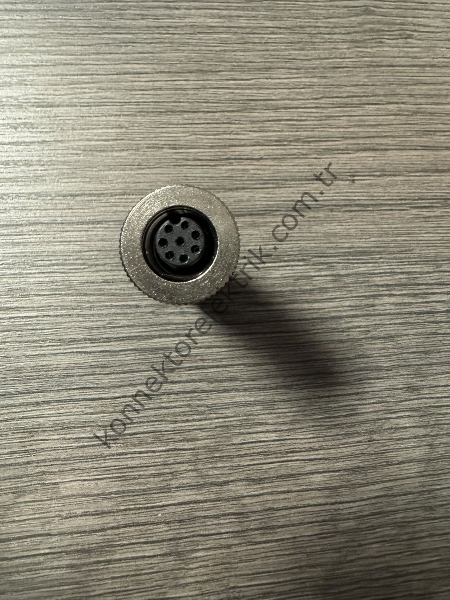 RENHOTEC M12 8 Pin Plastik Kasa Kablo Tipi Dişi Endüstriyel Konnektör