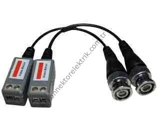 EXPOTECH ASS4517  AHD Kamera Cat5 - Cat6 BNC Çevirici