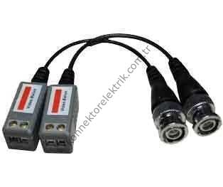 EXPOTECH ASS4517  AHD Kamera Cat5 - Cat6 BNC Çevirici