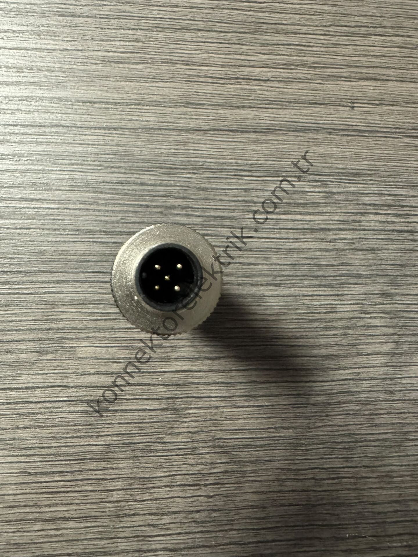 RENHOTEC M12 5 Pin Plastik Kasa Kablo Tipi Erkek Endüstriyel Konnektör