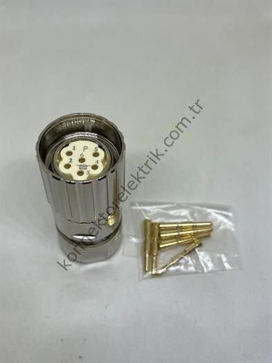 M623 6 Pin Kablo Tipi Erkek Konnektör