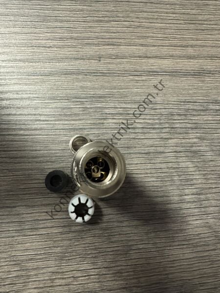RENHOTEC M12 5 Pin Metal Kasa Kablo Tipi Erkek Endüstriyel Konnektör