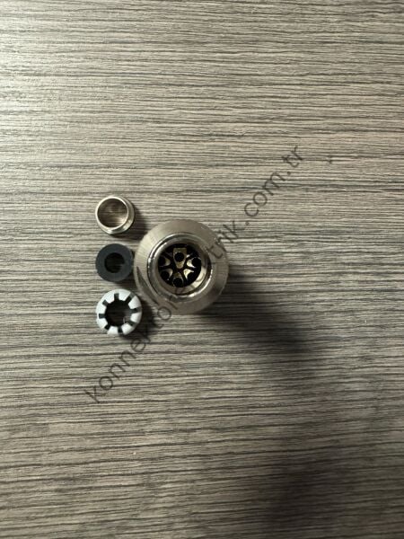 RENHOTEC M12 8 Pin Metal Kasa Kablo Tipi Erkek Endüstriyel Konnektör