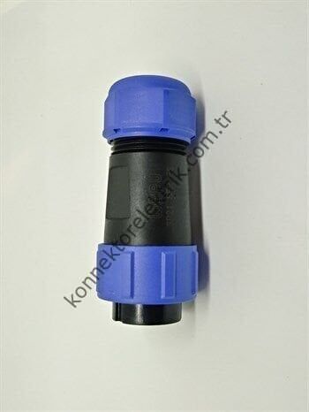 WEIPU SP2110/P3 3 Pin IP68 Plastik Kasa Kablo Tipi Erkek Su Geçirmez Konnektör