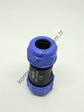 WEIPU SP2110/S3 3 Pin IP68 Plastik Kasa Kablo Tipi Dişi Su Geçirmez Konnektör