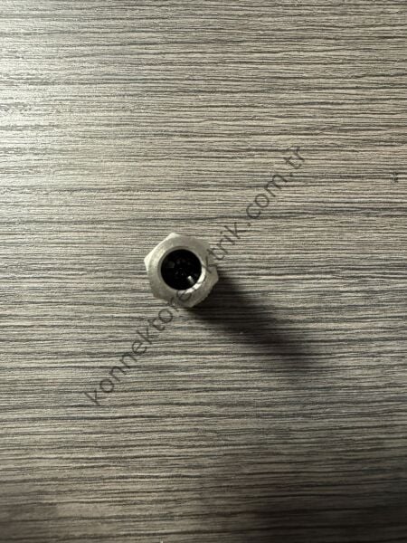 RENHOTEC M9 8 Pin Metal Kasa Kablo Tipi Erkek Endüstriyel Konnektör