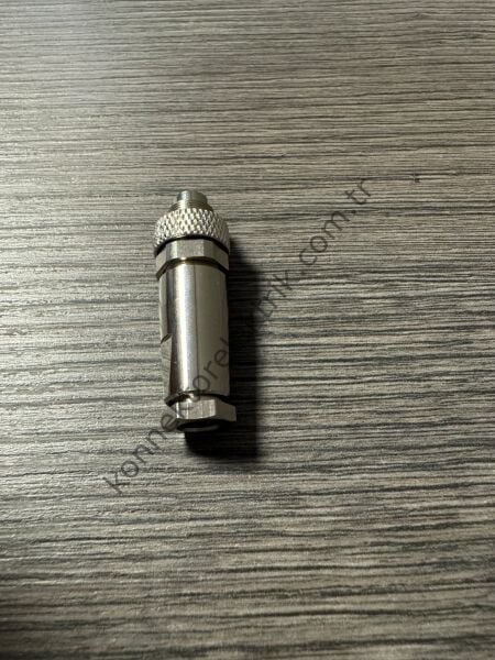 RENHOTEC M9 8 Pin Metal Kasa Kablo Tipi Erkek Endüstriyel Konnektör
