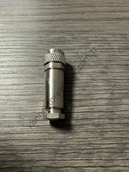 RENHOTEC M9 8 Pin Metal Kasa Kablo Tipi Dişi Endüstriyel Konnektör