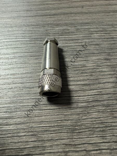 RENHOTEC M9 8 Pin Metal Kasa Kablo Tipi Dişi Endüstriyel Konnektör