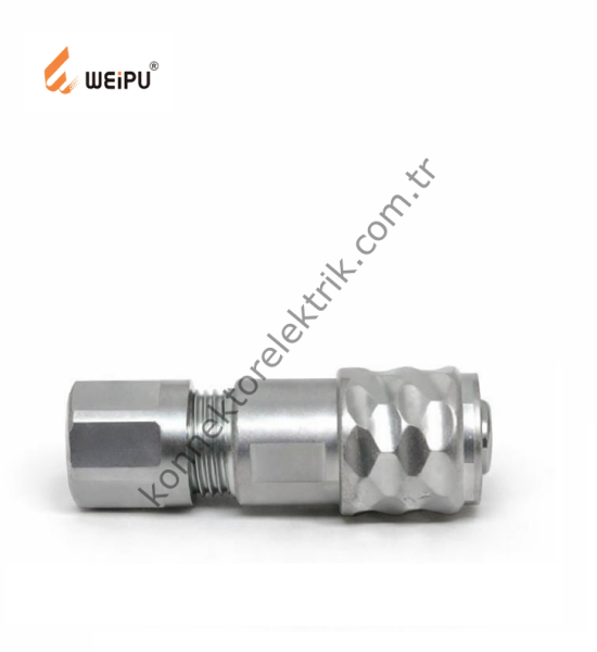 WEIPU SF610/S3 IP67 Metal Kasa Kablo Tipi Dişi Su Geçirmez Konnektör