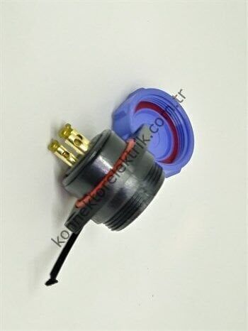 WEIPU SP2113/P3 3 Pin IP68 Plastik Kasa Panel Tipi Erkek Su Geçirmez Konnektör