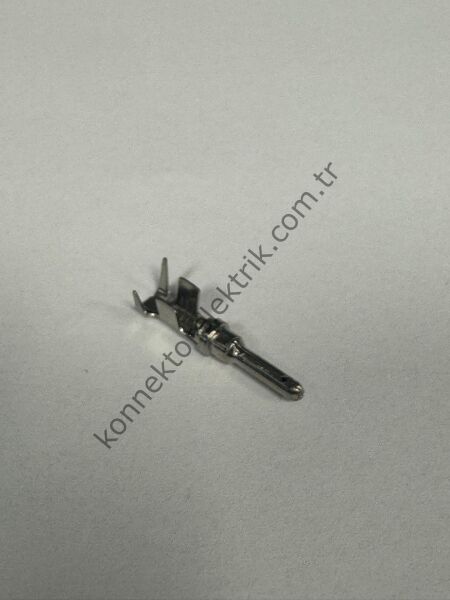 TE CONNECTIVITY 1060-12-0222 12 AWG Deutsch Ezmeli-Sıkmalı (Stamped & Formed) Erkek Pin Konnektör Kontağı