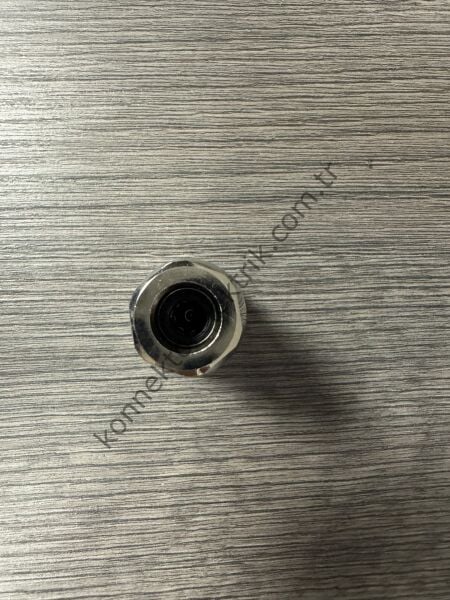 RENHOTEC M23 9 Pin (8+1) Metal Kasa Kablo Tipi Dişi Endüstriyel Konnektör