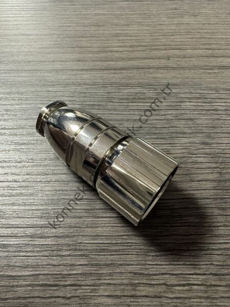 RENHOTEC M23 9 Pin (8+1) Metal Kasa Kablo Tipi Dişi Endüstriyel Konnektör