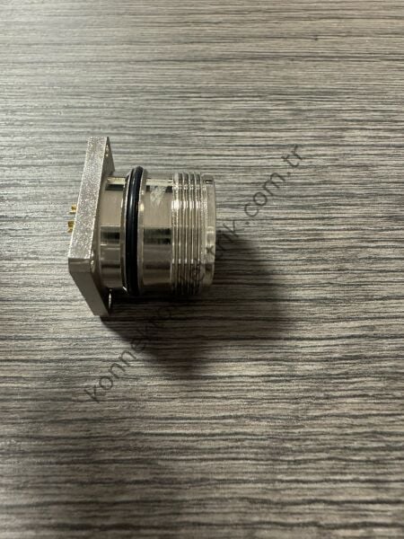 RENHOTEC M23 9 Pin (8+1) Metal Kasa Panel Tipi Erkek Endüstriyel Konnektör
