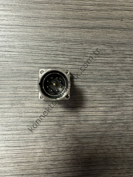 RENHOTEC M23 9 Pin (8+1) Metal Kasa Panel Tipi Erkek Endüstriyel Konnektör