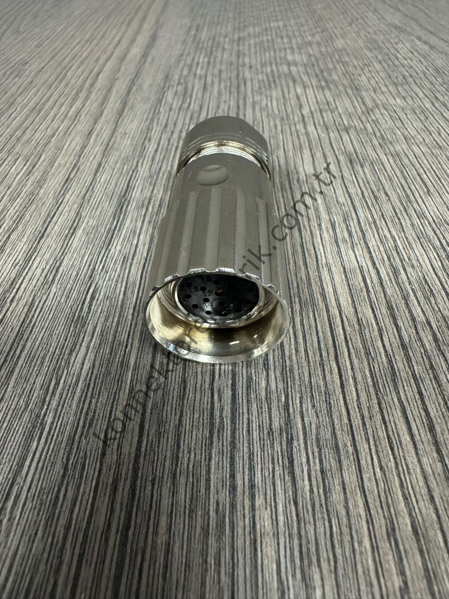 RENHOTEC M23 19 Pin (16+3) Metal Kasa Kablo Tipi Dişi Endüstriyel Konnektör