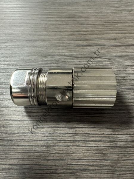 RENHOTEC M23 19 Pin (16+3) Metal Kasa Kablo Tipi Dişi Endüstriyel Konnektör