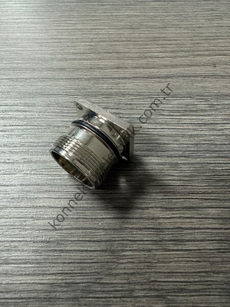RENHOTEC M23 19 Pin (16+3) Metal Kasa Panel Tipi Erkek Endüstriyel Konnektör