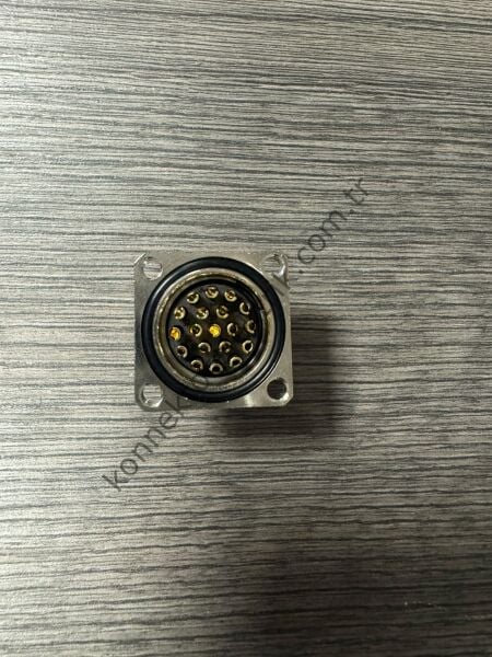 RENHOTEC M23 19 Pin (16+3) Metal Kasa Panel Tipi Erkek Endüstriyel Konnektör