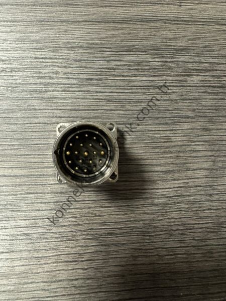 RENHOTEC M23 19 Pin (16+3) Metal Kasa Panel Tipi Erkek Endüstriyel Konnektör