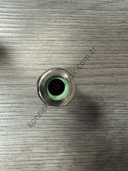 RENHOTEC M23 19 Pin (16+3) Metal Kasa Karşıt Kablo Tipi Erkek Endüstriyel Konnektör