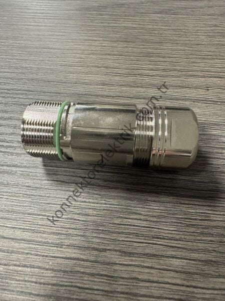 RENHOTEC M23 19 Pin (16+3) Metal Kasa Karşıt Kablo Tipi Erkek Endüstriyel Konnektör