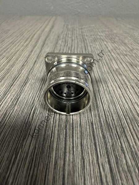 RENHOTEC M23 9 Pin (8+1) Metal Kasa Panel Tipi Dişi Endüstriyel Konnektör