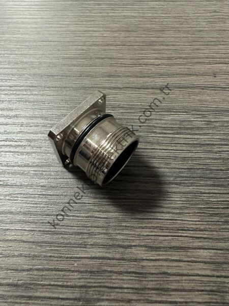 RENHOTEC M23 9 Pin (8+1) Metal Kasa Panel Tipi Dişi Endüstriyel Konnektör