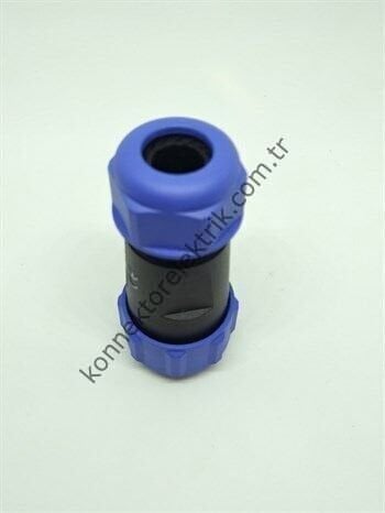 WEIPU SP2110/S7 7 Pin IP68 Plastik Kasa Panel Tipi Dişi Su Geçirmez Konnektör