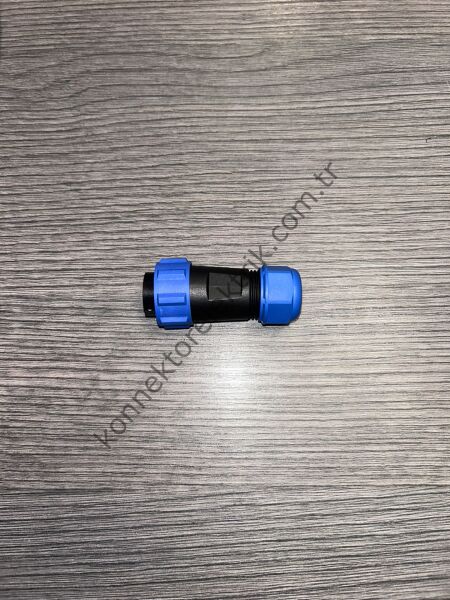 WEIPU SP2110/S7 7 Pin IP68 Plastik Kasa Panel Tipi Dişi Su Geçirmez Konnektör