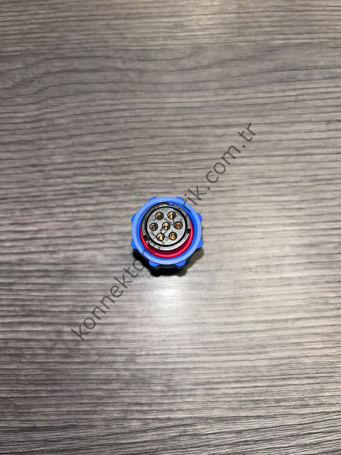 WEIPU SP2110/S7 7 Pin IP68 Plastik Kasa Panel Tipi Dişi Su Geçirmez Konnektör