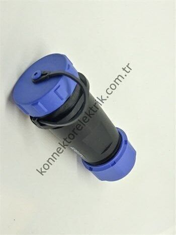 WEIPU SP2111/S7 7 Pin IP68 Plastik Kasa Karşıt Kablo Tipi Dişi Su Geçirmez Konnektör