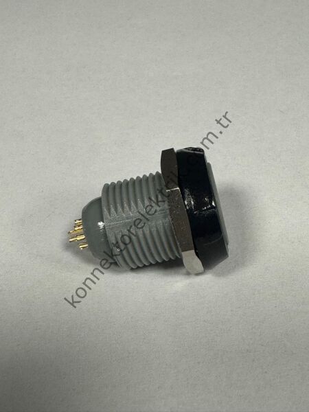 LEMO PKA.M1.2GL.LG 12 Pin Plastik Kasa Panel Tipi Dişi Medikal Konnektör