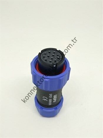 SP2110/S12 IP68 Plastik Kablo Tipi Konnektör